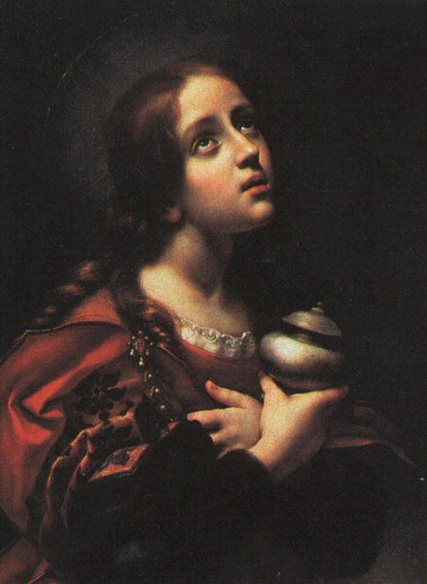 Unknown Saint Mary Magdalene By Carlo Dolci